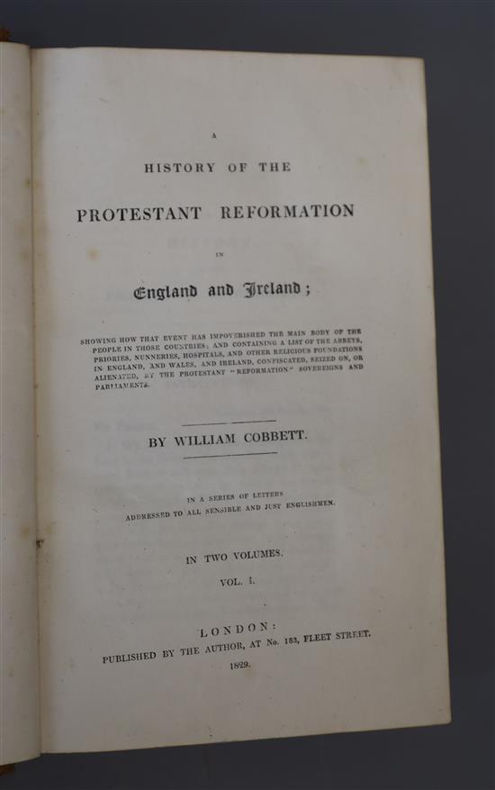 Cobbett, William - A History of the Protestant Reformation in England and Ireland, 2 vols in 1,